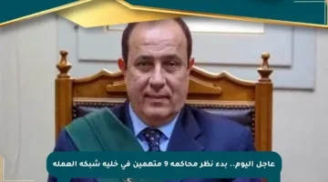 عاجل اليوم.. بدء نظر محاكمة 9 متهمين في خلية شبكة العملة